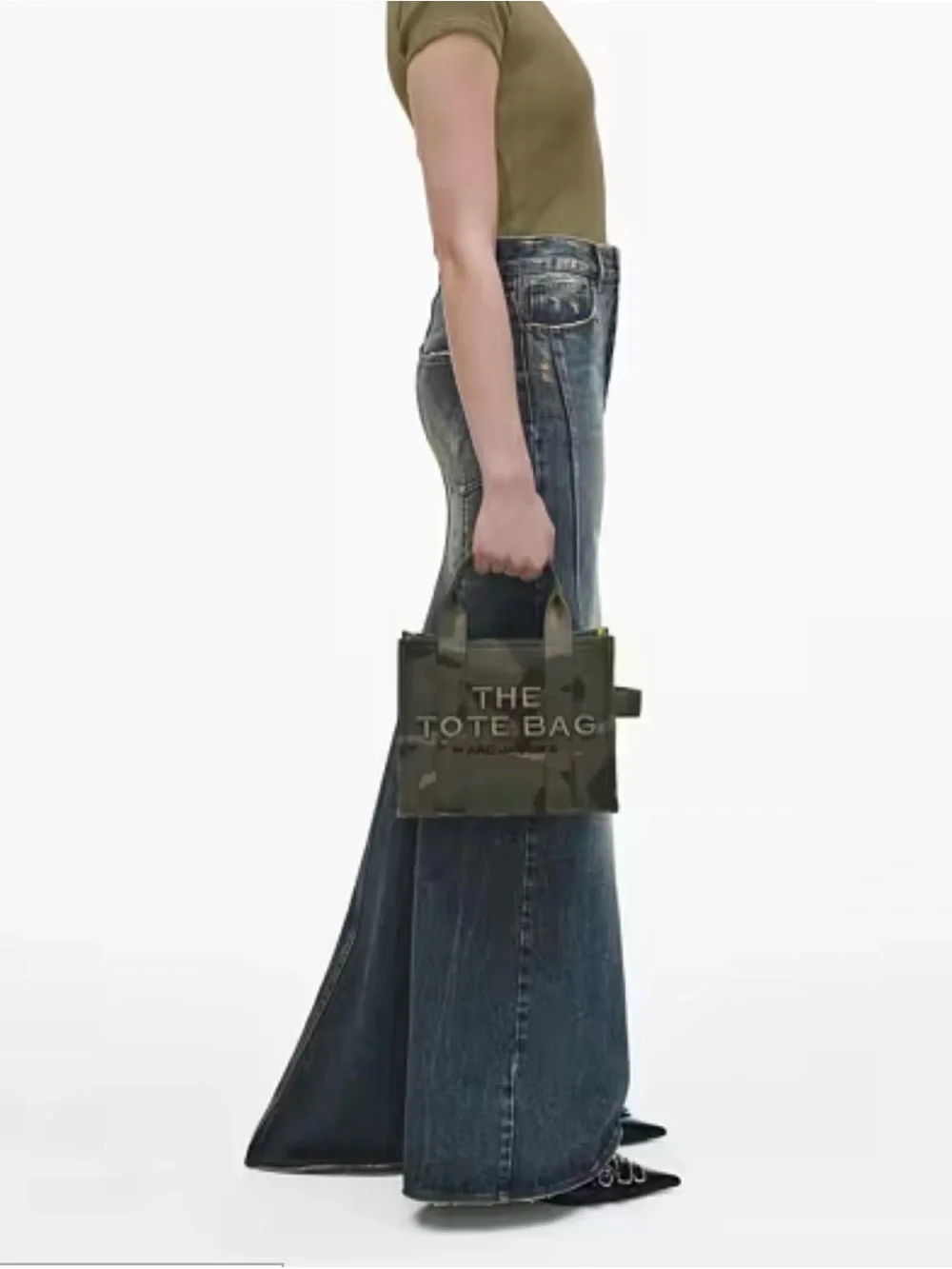 Marc Jacobs Women’s The Camo Jacquard Small Tote Bag